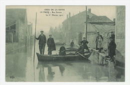 LE PECQ - Crue De La Seine - 1er Janvier 1910 - Rue Carnot - Le Pecq