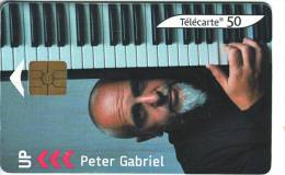 Télécarte  F1236 PETER GABRIEL  50 Unités Vide état TB  COTATION 6€ Bien Lire Descriptif ! - 2002