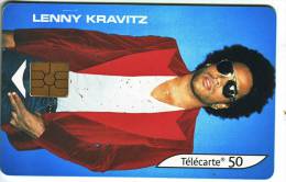 Télécarte  F1240 LENNY KRAVITZ 50 Unités Vide état TB  COTATION 6€ Bien Lire Descriptif ! - 2002