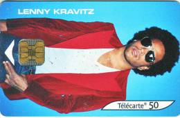 Télécarte  F1240 LENNY KRAVITZ 50 Unités Vide état TB  COTATION 4€ Bien Lire Descriptif ! - 2002