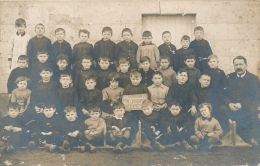ALLONNES - Carte Photo Scolaire - Ecole Communale 1923 - Allonnes