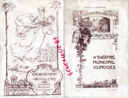 87 - LIMOGES - PROGRAMME THEATRE MUNICIPAL DIR. CAZAUTETS SAISON 1920-1921- MIREILLE DE GOUNOD - Programmi