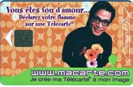 Télécarte  F1253  Macarte.com  Fou D'amour 50 Unités Vide état TB  COTATION 4€ Bien Lire Descriptif ! - 2002