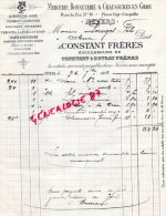 58 -  NEVERS - FACTURE MERCERIE BONNETERIE SOIE- CHAUSSURES- CONSTANT FRERES -DUTRAY- 19 RUE DU FER - 1902 - Imprenta & Papelería