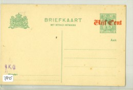 2 X ONBESCHREVEN BRIEFKAART *  VOORDRUK + OPDRUK  (7845) BRIEFKAART + BETAALD ANTWOORD - Briefe U. Dokumente