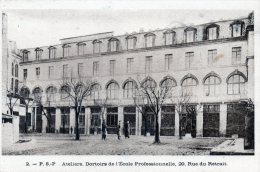 PARIS - 20eme -P.S.P. - Atelier Dortoirs De L'Ecole Professionnelle , 20, Rue Du Retrait - (2) - - Paris (20)