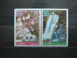 Japan 2000 3088/9D (Mi.Nr.) **  MNH #Pair - Unused Stamps