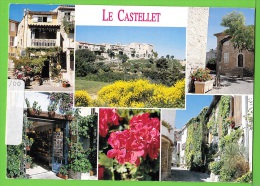 LE CASTELLET / VUES DIVERSES .... / Carte   écrite En 1989 - Le Castellet