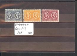 GRECE  - No Michel 418+419+420  * ( AVEC CHARNIERE  )   - COTE: 135 € - Unused Stamps