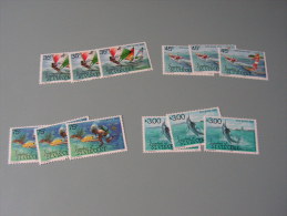 == St. BVincent Grenadines  1985   ** MNH  Lot  Fische, Boote Schiffe Wassersport  397-400 € 24,00 - St.Vincent & Grenadines