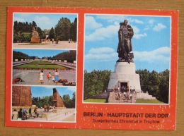 Berlin DDR  GDR Sowjetisches Ehrenmal In Treptow Soviet Memorial In Treptow Park 1983 - Treptow