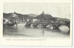Torino  *  Ponte Vittorio Emanuele I E Chiesa Gran Madre Di Dio - Fiume Po