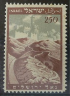 ISRAEL 1949 - COLINAS DE JUDEA- YVERT Nº  16 - Ongebruikt (zonder Tabs)