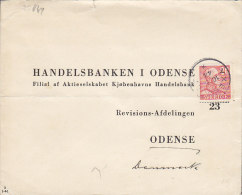 Sweden Deluxe YXENFELT 1944 Cover Brief To HANDELSBANKEN Odense Denmark Danish Censor Zensur Censure - Storia Postale