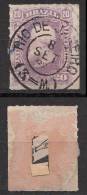 Brazil Brasilien Mi# 39 Used Central Rio De Janeiro Postmark - Used Stamps