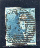 BELGIQUE 1849 YV NR 2 O - 1849 Epaulettes