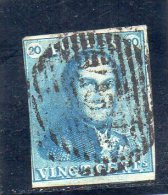 BELGIQUE 1849 YV NR 2 O - 1849 Hombreras