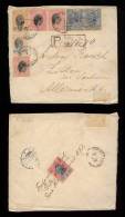 Brazil Brasilien 1895 Cover Registered PORTO ALEGRE To Germany Manuscript Pm - Covers & Documents