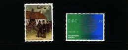 IRELAND/EIRE - 1981  ANNIVERSARIES  SET MINT NH - Unused Stamps