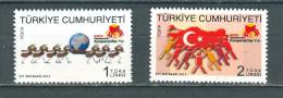 Turkey, Yvert No 3622/3623, MNH - Neufs