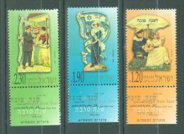 Israel - 2000 Jews Holidays MNH__(TH-8001) - Unused Stamps (with Tabs)