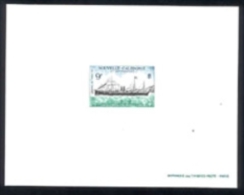 NEW CALEDONIA 1970  Big Boat 9F Deluxe   [prueba De Luxe Druckprobe épreuve Prova Proeven] - Imperforates, Proofs & Errors