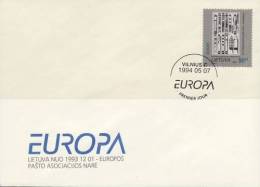 LITHUANIA  EUROPA CEPT 1994  FDC /zx/ - 1994