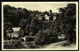 Lengefeld  -  Schloss Rauenstein Im Erzgebirge  -  Ansichtskarte  Ca.1931    (2314) - Lengefeld