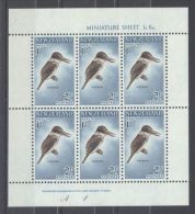 New Zealand - 1960 Birds 2d Kleinbogen *mint HINGED*/MNH__(TH-10708) - Blocs-feuillets
