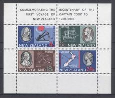 New Zealand - 1969 James Cook Block MNH__(TH-2390) - Blocs-feuillets