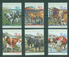 New Zealand - 1997 Cattle Breeds MNH__(TH-6617) - Unused Stamps