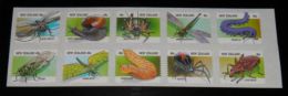 New Zealand - 1997 Invertebrates Kleinbogen MNH__(THB-4569) - Blocks & Sheetlets