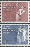 1982 - Danimarca 752/53 Europa ---- - Ungebraucht