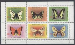 Kyrgyzstan - 1998 Butterflies Kleinbogen MNH__(TH-9842) - Kyrgyzstan