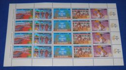 Greece - 1988 Seoul Sheet MNH__(THB-3167) - Feuilles Complètes Et Multiples