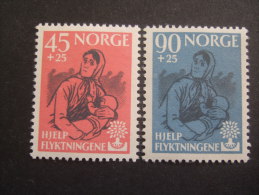 NORWAY  1960    MICHEL 442/43   YVERT 400/01    MNH **   (S37-NVT) - Nuovi