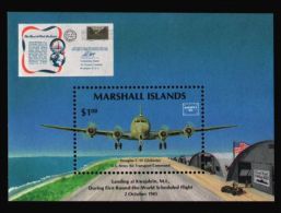 Marshall Islands - 1986 Douglas C54 Block MNH__(TH-13359) - Marshall Islands