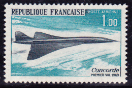 FRANCE    1969  Poste  Aérienne  Y.T. N° 43  NEUF** - 1960-.... Mint/hinged
