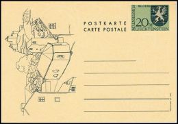 Liechtenstein 1967, Postal Stationery ,mint - Stamped Stationery