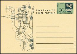 Liechtenstein 1967, Postal Stationery ,mint - Entiers Postaux