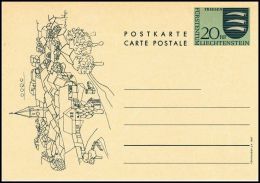 Liechtenstein 1967, Postal Stationery ,mint - Interi Postali