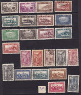 MAROC N° 128/149 VUES DIVERSES OBL - Usados