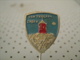 Mountaineering Pin TRIGLAV Slovenia - Alpinisme, Beklimming