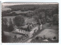 Cpsm " CONGY - Vue Aérienne Sur Le Chateau " TRES RARE - Montmort Lucy