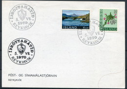 1970 Iceland  - Reykjavik Ithrottahatid - Briefe U. Dokumente