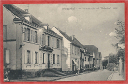 68 - WINZENHEIM - WINTZENHEIM - Hauptstrasse - Wirtschaft GRAD - Colonialwaren L. SATTLER - Wintzenheim