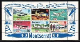 Montserrat - 1971 Leeward Islands Air Transport Block MNH__(THB-667) - Montserrat