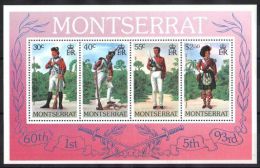 Montserrat - 1979 Uniforms Block MNH__(TH-4183) - Montserrat