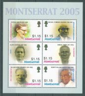 Montserrat - 2005 Personalities Kleinbogen MNH__(TH-1464) - Montserrat