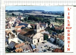 L ISLE SUR SEREIN -  Vue Aérienne - Place De L Eglise - L'Isle Sur Serein